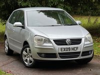 USED 2009 09 VOLKSWAGEN POLO 1.4 Match Hatchback 5dr Petrol Automatic (165 g/km, 79 bhp) 