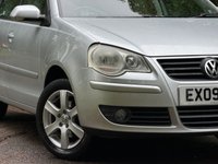 USED 2009 09 VOLKSWAGEN POLO 1.4 Match Hatchback 5dr Petrol Automatic (165 g/km, 79 bhp) 