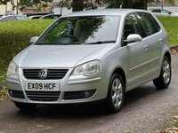 USED 2009 09 VOLKSWAGEN POLO 1.4 Match Hatchback 5dr Petrol Automatic (165 g/km, 79 bhp) 