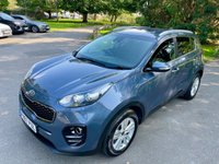 USED 2017 67 KIA SPORTAGE 1.6 GDi 2 SUV 5dr Petrol Manual Euro 6 (s/s) (130 bhp) Stunning ULEZ Complaint Sportage With Massive Specification And Full Kia Service History !!