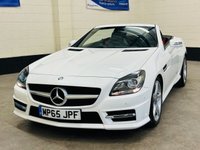 USED 2016 65 MERCEDES-BENZ SLK 2.1 SLK250D AMG SPORT ROADSTER 2 DOOR DIESEL G-TRONIC EURO 6 (S/S) (204 PS) ULEZ EURO 6 &pound;35 TAX BIG SPEC