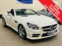 USED 2016 65 MERCEDES-BENZ SLK 2.1 SLK250D AMG SPORT ROADSTER 2 DOOR DIESEL G-TRONIC EURO 6 (S/S) (204 PS) ULEZ EURO 6 &pound;35 TAX BIG SPEC
