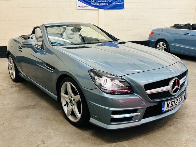 2012 12 Mercedes-Benz Slk 1.8 SLK200 BLUEEfFFICIENCY AMG SPORT ROADSTER 2 DOOR G-TRONIC 184 BHP