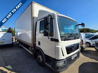 USED 2018 68 MAN TGL 4.6 7.160 4X2 BB 159 BHP 7.5T AUTO BOX LORRY NO VAT!