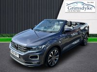 USED 2021 21 VOLKSWAGEN T-ROC 1.5 TSI EVO R-Line Cabriolet 2dr Petrol DSG Euro 6 (s/s) (150 ps) ** RAC BUYSURE INSPECTED **