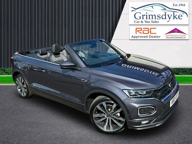 2021 21 Volkswagen T-Roc 1.5 TSI EVO R-Line Cabriolet 2dr Petrol DSG Euro 6 (s/s) (150 ps)
