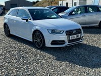 USED 2014 14 AUDI A3 2.0 S3 QUATTRO 3d 296 BHP 