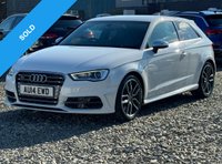 USED 2014 14 AUDI A3 2.0 S3 QUATTRO 3d 296 BHP 