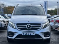 USED 2019 68 MERCEDES-BENZ V-CLASS 2.2 V250d AMG Line MPV 5dr Diesel G-Tronic+ Euro 6 (s/s) 8 Seat XLWB (190 ps) THIS CAR COMES WITH 6 MONTHS WARRANTY , BREAKDOWN COVER & RECOVERY+  FULL LEATHER TRIM +  FRONT HEATED SEATS +  MEMORY SEATS+  SAT NAVIGATION +  BLUETOOTH PHONE +  AUDIO CONNECTIVITY +  USB CONNECTION +  DAB RADIO +  APPLE CARPLAY +  REVERSING CAMERA +  360 DEGREE CAMERAS+  AUTO TAILGATE +  AUTO REAR SLIDING DOORS+  FRONT AND REAR PARKING SENSORS +  DAY TIME RUNNING LIGHTS +  AMBIENT LIGHTING +  AUTO HIGH BEAM +  ELECTRICALLY ADJUSTABLE FRONT SEATS +  PADDLE SHIFTERS +  PARK ASSIST +  TRACTION C