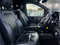 USED 2019 68 MERCEDES-BENZ V-CLASS 2.2 V250d AMG Line MPV 5dr Diesel G-Tronic+ Euro 6 (s/s) 8 Seat XLWB (190 ps) THIS CAR COMES WITH 6 MONTHS WARRANTY , BREAKDOWN COVER & RECOVERY+  FULL LEATHER TRIM +  FRONT HEATED SEATS +  MEMORY SEATS+  SAT NAVIGATION +  BLUETOOTH PHONE +  AUDIO CONNECTIVITY +  USB CONNECTION +  DAB RADIO +  APPLE CARPLAY +  REVERSING CAMERA +  360 DEGREE CAMERAS+  AUTO TAILGATE +  AUTO REAR SLIDING DOORS+  FRONT AND REAR PARKING SENSORS +  DAY TIME RUNNING LIGHTS +  AMBIENT LIGHTING +  AUTO HIGH BEAM +  ELECTRICALLY ADJUSTABLE FRONT SEATS +  PADDLE SHIFTERS +  PARK ASSIST +  TRACTION C