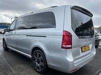 USED 2019 68 MERCEDES-BENZ V-CLASS 2.2 V250d AMG Line MPV 5dr Diesel G-Tronic+ Euro 6 (s/s) 8 Seat XLWB (190 ps) THIS CAR COMES WITH 6 MONTHS WARRANTY , BREAKDOWN COVER & RECOVERY+  FULL LEATHER TRIM +  FRONT HEATED SEATS +  MEMORY SEATS+  SAT NAVIGATION +  BLUETOOTH PHONE +  AUDIO CONNECTIVITY +  USB CONNECTION +  DAB RADIO +  APPLE CARPLAY +  REVERSING CAMERA +  360 DEGREE CAMERAS+  AUTO TAILGATE +  AUTO REAR SLIDING DOORS+  FRONT AND REAR PARKING SENSORS +  DAY TIME RUNNING LIGHTS +  AMBIENT LIGHTING +  AUTO HIGH BEAM +  ELECTRICALLY ADJUSTABLE FRONT SEATS +  PADDLE SHIFTERS +  PARK ASSIST +  TRACTION C