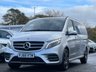 USED 2019 68 MERCEDES-BENZ V-CLASS 2.2 V250d AMG Line MPV 5dr Diesel G-Tronic+ Euro 6 (s/s) 8 Seat XLWB (190 ps) THIS CAR COMES WITH 6 MONTHS WARRANTY , BREAKDOWN COVER & RECOVERY+  FULL LEATHER TRIM +  FRONT HEATED SEATS +  MEMORY SEATS+  SAT NAVIGATION +  BLUETOOTH PHONE +  AUDIO CONNECTIVITY +  USB CONNECTION +  DAB RADIO +  APPLE CARPLAY +  REVERSING CAMERA +  360 DEGREE CAMERAS+  AUTO TAILGATE +  AUTO REAR SLIDING DOORS+  FRONT AND REAR PARKING SENSORS +  DAY TIME RUNNING LIGHTS +  AMBIENT LIGHTING +  AUTO HIGH BEAM +  ELECTRICALLY ADJUSTABLE FRONT SEATS +  PADDLE SHIFTERS +  PARK ASSIST +  TRACTION C