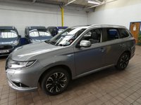 USED 2017 17 MITSUBISHI OUTLANDER 2.0h 12kWh 4hs SUV 5dr Petrol Plug-in Hybrid CVT 4WD Euro 6 (s/s) (200 ps) FREE TO TAX SAT NAV SUNROOF HEATED LEATHER REAR CAMERA PARKING SENSORS 2 OWNERS SERVICE HISTORY