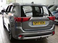 USED 2017 17 MITSUBISHI OUTLANDER 2.0h 12kWh 4hs SUV 5dr Petrol Plug-in Hybrid CVT 4WD Euro 6 (s/s) (200 ps) FREE TO TAX SAT NAV SUNROOF HEATED LEATHER REAR CAMERA PARKING SENSORS 2 OWNERS SERVICE HISTORY