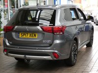 USED 2017 17 MITSUBISHI OUTLANDER 2.0h 12kWh 4hs SUV 5dr Petrol Plug-in Hybrid CVT 4WD Euro 6 (s/s) (200 ps) FREE TO TAX SAT NAV SUNROOF HEATED LEATHER REAR CAMERA PARKING SENSORS 2 OWNERS SERVICE HISTORY