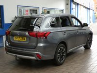 USED 2017 17 MITSUBISHI OUTLANDER 2.0h 12kWh 4hs SUV 5dr Petrol Plug-in Hybrid CVT 4WD Euro 6 (s/s) (200 ps) FREE TO TAX SAT NAV SUNROOF HEATED LEATHER REAR CAMERA PARKING SENSORS 2 OWNERS SERVICE HISTORY