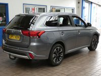 USED 2017 17 MITSUBISHI OUTLANDER 2.0h 12kWh 4hs SUV 5dr Petrol Plug-in Hybrid CVT 4WD Euro 6 (s/s) (200 ps) FREE TO TAX SAT NAV SUNROOF HEATED LEATHER REAR CAMERA PARKING SENSORS 2 OWNERS SERVICE HISTORY