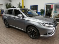 USED 2017 17 MITSUBISHI OUTLANDER 2.0h 12kWh 4hs SUV 5dr Petrol Plug-in Hybrid CVT 4WD Euro 6 (s/s) (200 ps) FREE TO TAX SAT NAV SUNROOF HEATED LEATHER REAR CAMERA PARKING SENSORS 2 OWNERS SERVICE HISTORY