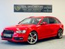 USED 2014 14 AUDI A4 AVANT 1.8 TFSI Black Edition Estate 5dr Petrol Manual Euro 5 (s/s) (120 ps) SATNAV REV CAM