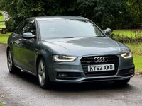 USED 2012 62 AUDI A4 2.0 TFSI S line Saloon 4dr Petrol Manual quattro Euro 5 (s/s) (211 ps) 