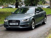 USED 2012 62 AUDI A4 2.0 TFSI S line Saloon 4dr Petrol Manual quattro Euro 5 (s/s) (211 ps) 