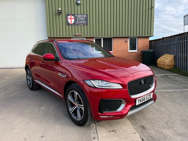 2016 66 Jaguar F-Pace 3.0 D300 V6 S SUV 5dr Diesel Auto AWD Euro 6 (s/s) (300 ps)