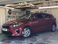 USED 2021 71 KIA CEED 1.6 CRDI 2 ISG MHEV 5d 135 BHP+1 OWNER+MEDIA+BLUETOOTH 1 OWNER FROM NEW+HISTORY+MEDIA+BLUETOOTH+CLIMATE+ALLOYS+REVERSE CAMERA+APPS+AIRCON+CRUISE+PRIVACY+HPI CLEAR