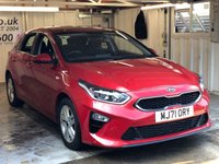 USED 2021 71 KIA CEED 1.6 CRDI 2 ISG MHEV 5d 135 BHP+1 OWNER+MEDIA+BLUETOOTH 1 OWNER FROM NEW+HISTORY+MEDIA+BLUETOOTH+CLIMATE+ALLOYS+REVERSE CAMERA+APPS+AIRCON+CRUISE+PRIVACY+HPI CLEAR