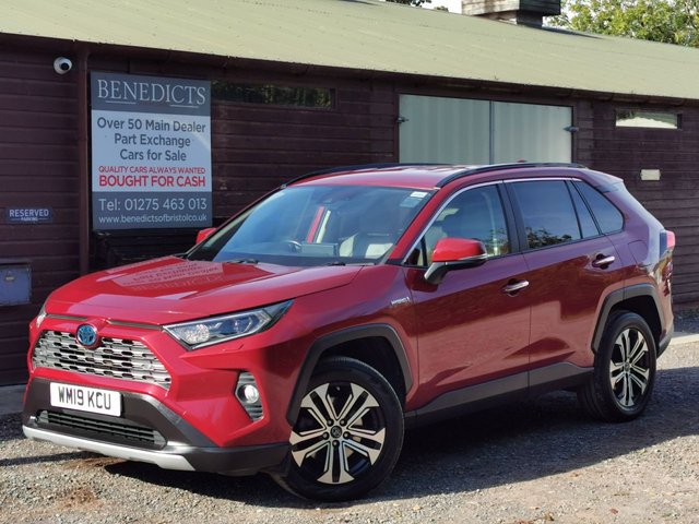 2019 19 Toyota Rav4 2.5 VVT-h Excel SUV 5dr Petrol Hybrid CVT 4WD Euro 6 (s/s) (222 ps)