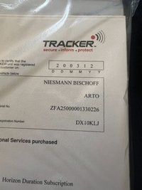 USED NIESMANN AND BISCHOFF ARTO 74 High spec 3 litre manual  6 berth