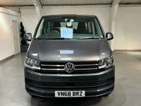 USED 2018 68 VOLKSWAGEN TRANSPORTER SHUTTLE 2.0 TDI SE Minibus Double Cab 5dr Diesel Manual FWD SWB Euro 6 (s/s) (102 ps) 8 SEATS+BLUETOOTH+PARKASSIST
