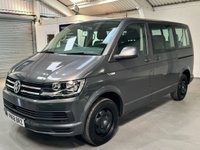 USED 2018 68 VOLKSWAGEN TRANSPORTER SHUTTLE 2.0 TDI SE Minibus Double Cab 5dr Diesel Manual FWD SWB Euro 6 (s/s) (102 ps) 8 SEATS+BLUETOOTH+PARKASSIST