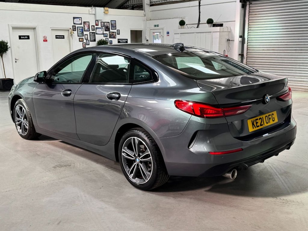 USED 2021 21 BMW 2 SERIES GRAN COUPE 1.5 218i Sport (LCP) Saloon 4dr Petrol DCT Euro 6 (s/s) (136 ps) 17" ALLOYS+SAT NAV+F/R SENSORS