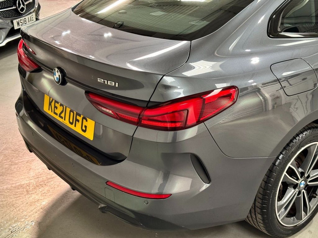 USED 2021 21 BMW 2 SERIES GRAN COUPE 1.5 218i Sport (LCP) Saloon 4dr Petrol DCT Euro 6 (s/s) (136 ps) 17" ALLOYS+SAT NAV+F/R SENSORS