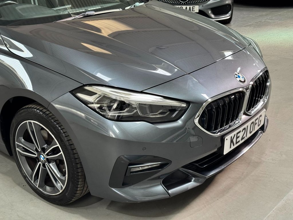 USED 2021 21 BMW 2 SERIES GRAN COUPE 1.5 218i Sport (LCP) Saloon 4dr Petrol DCT Euro 6 (s/s) (136 ps) 17" ALLOYS+SAT NAV+F/R SENSORS