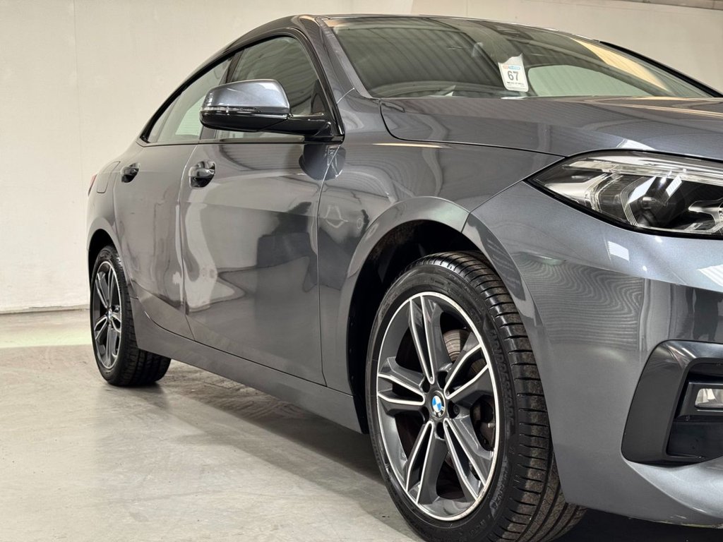 USED 2021 21 BMW 2 SERIES GRAN COUPE 1.5 218i Sport (LCP) Saloon 4dr Petrol DCT Euro 6 (s/s) (136 ps) 17" ALLOYS+SAT NAV+F/R SENSORS