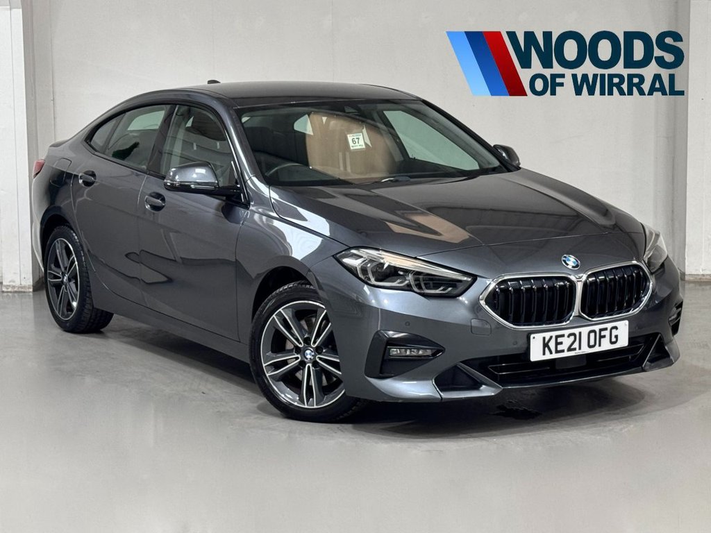 USED 2021 21 BMW 2 SERIES GRAN COUPE 1.5 218i Sport (LCP) Saloon 4dr Petrol DCT Euro 6 (s/s) (136 ps) 17" ALLOYS+SAT NAV+F/R SENSORS