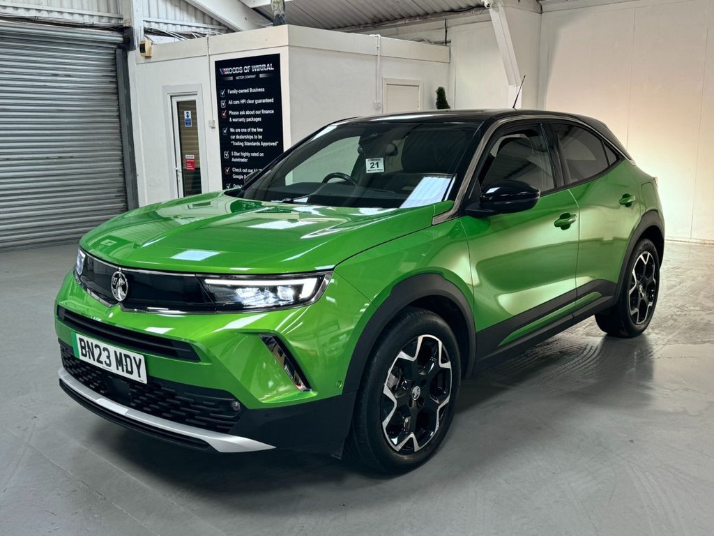 USED 2023 23 VAUXHALL Mokka-e 50kWh Ultimate SUV 5dr Electric Auto (136 ps) 18"ALLOYS+HEATED SEATS+SAT NAV
