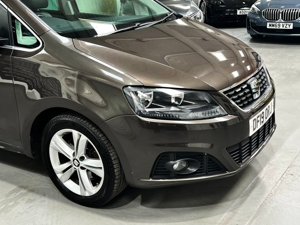 USED 2019 19 SEAT ALHAMBRA 2.0 TDI Ecomotive XCELLENCE MPV 5dr Diesel Manual Euro 6 (s/s) (150 ps) PANROOF+REARCAM+7 SEATS+NAV