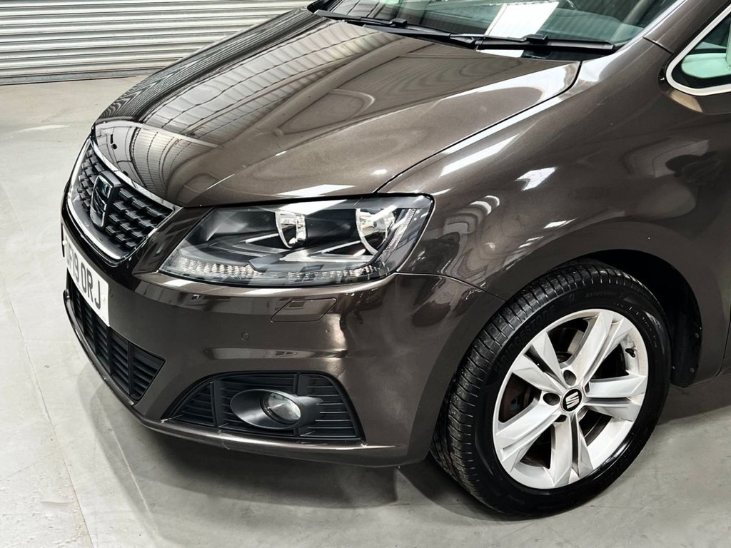 USED 2019 19 SEAT ALHAMBRA 2.0 TDI Ecomotive XCELLENCE MPV 5dr Diesel Manual Euro 6 (s/s) (150 ps) PANROOF+REARCAM+7 SEATS+NAV