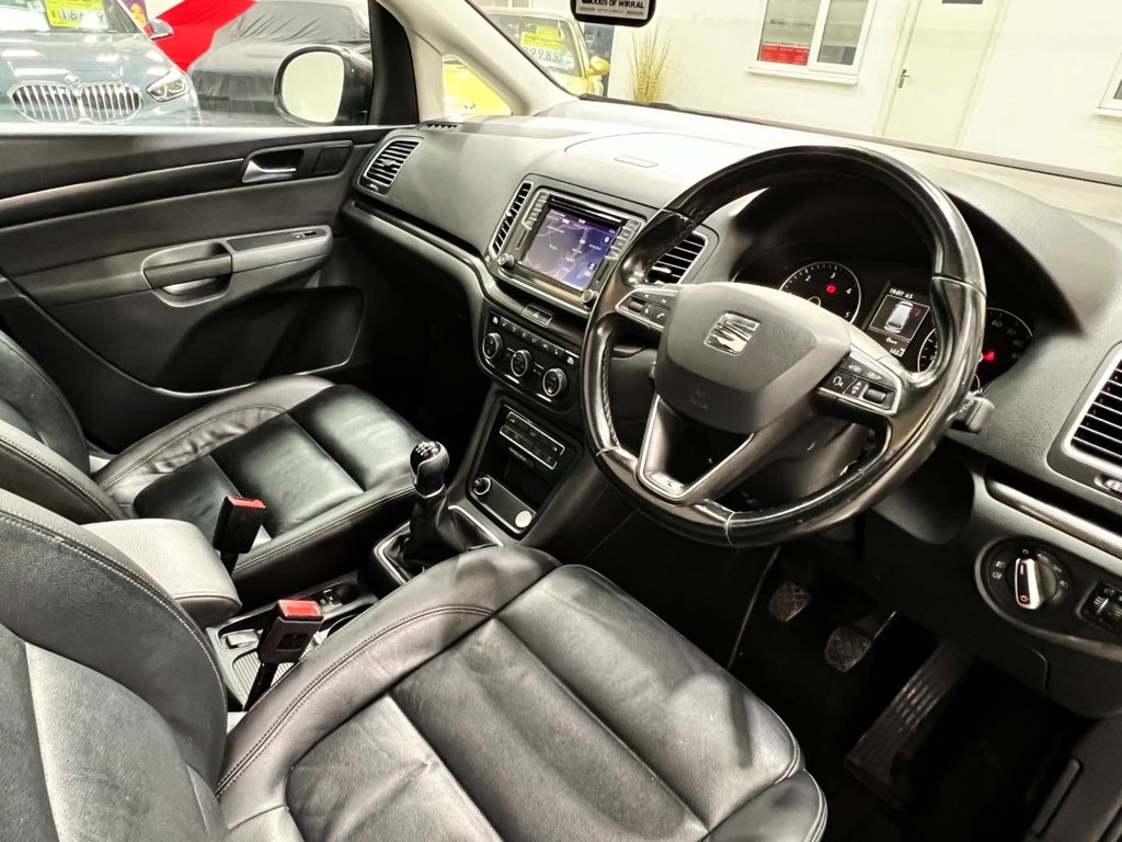 USED 2019 19 SEAT ALHAMBRA 2.0 TDI Ecomotive XCELLENCE MPV 5dr Diesel Manual Euro 6 (s/s) (150 ps) PANROOF+REARCAM+7 SEATS+NAV