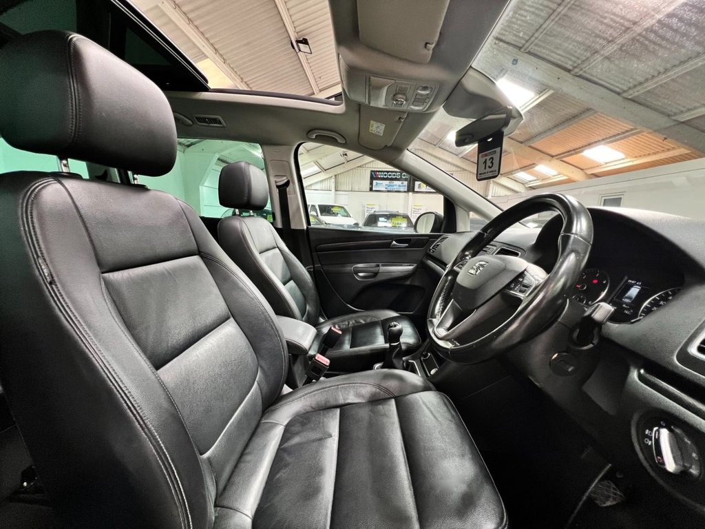USED 2019 19 SEAT ALHAMBRA 2.0 TDI Ecomotive XCELLENCE MPV 5dr Diesel Manual Euro 6 (s/s) (150 ps) PANROOF+REARCAM+7 SEATS+NAV
