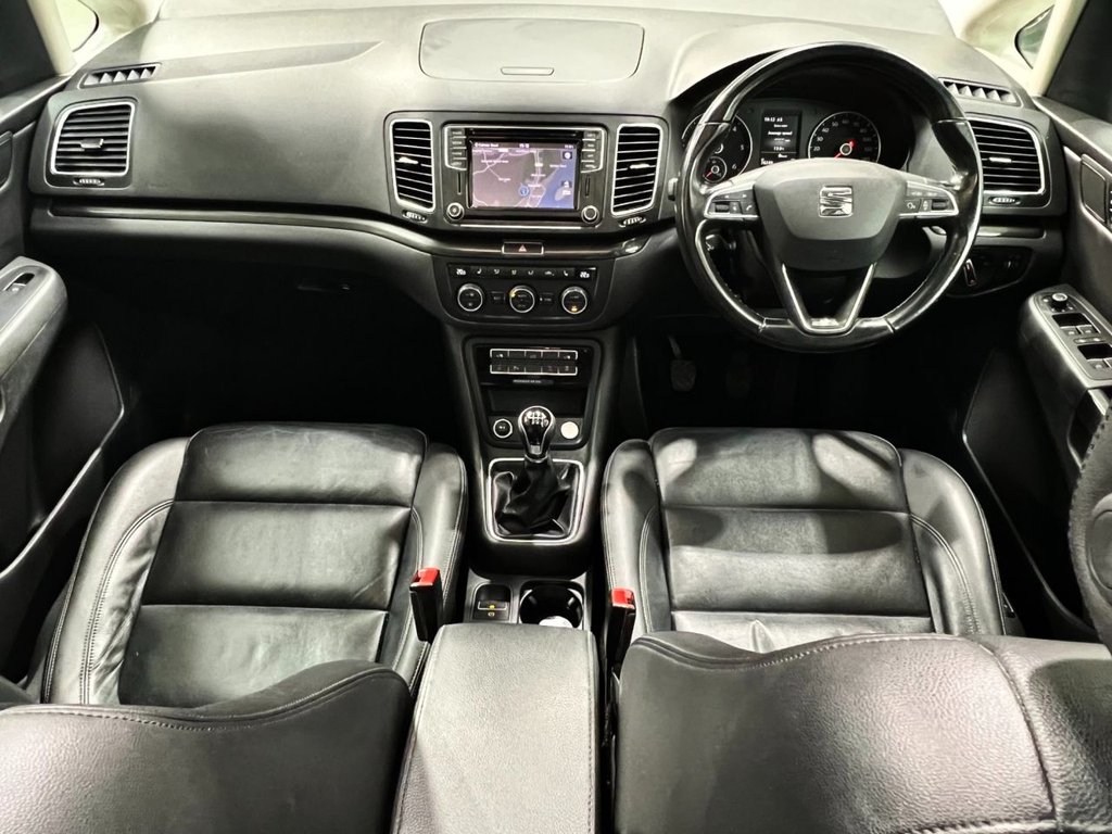 USED 2019 19 SEAT ALHAMBRA 2.0 TDI Ecomotive XCELLENCE MPV 5dr Diesel Manual Euro 6 (s/s) (150 ps) PANROOF+REARCAM+7 SEATS+NAV