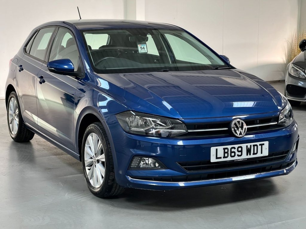 USED 2019 69 VOLKSWAGEN POLO 1.0 TSI GPF SEL Hatchback 5dr Petrol DSG Euro 6 (s/s) (115 ps) 16" ALLOYS+F/R SENSORS+SAT NAV