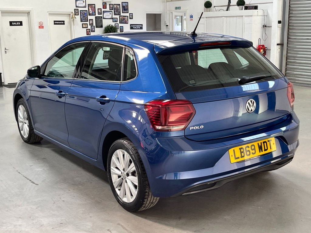 USED 2019 69 VOLKSWAGEN POLO 1.0 TSI GPF SEL Hatchback 5dr Petrol DSG Euro 6 (s/s) (115 ps) 16" ALLOYS+F/R SENSORS+SAT NAV