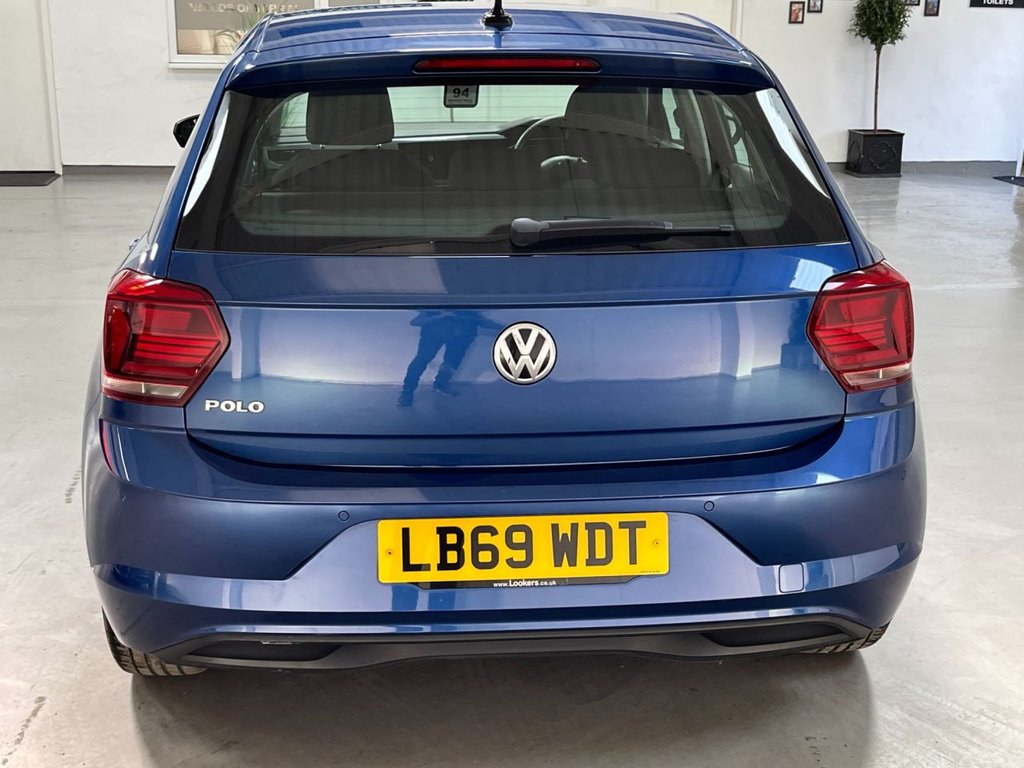 USED 2019 69 VOLKSWAGEN POLO 1.0 TSI GPF SEL Hatchback 5dr Petrol DSG Euro 6 (s/s) (115 ps) 16" ALLOYS+F/R SENSORS+SAT NAV