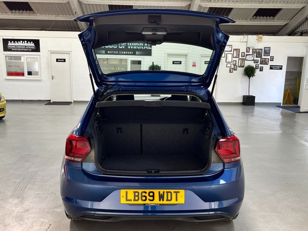 USED 2019 69 VOLKSWAGEN POLO 1.0 TSI GPF SEL Hatchback 5dr Petrol DSG Euro 6 (s/s) (115 ps) 16" ALLOYS+F/R SENSORS+SAT NAV