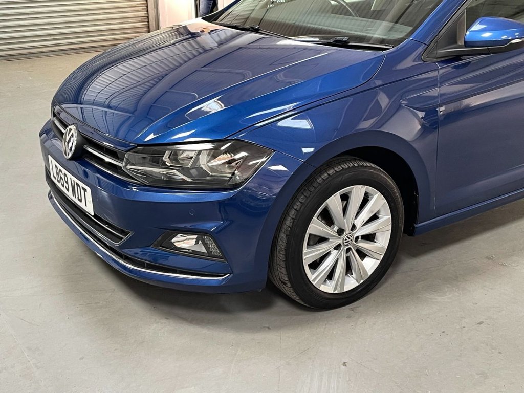 USED 2019 69 VOLKSWAGEN POLO 1.0 TSI GPF SEL Hatchback 5dr Petrol DSG Euro 6 (s/s) (115 ps) 16" ALLOYS+F/R SENSORS+SAT NAV