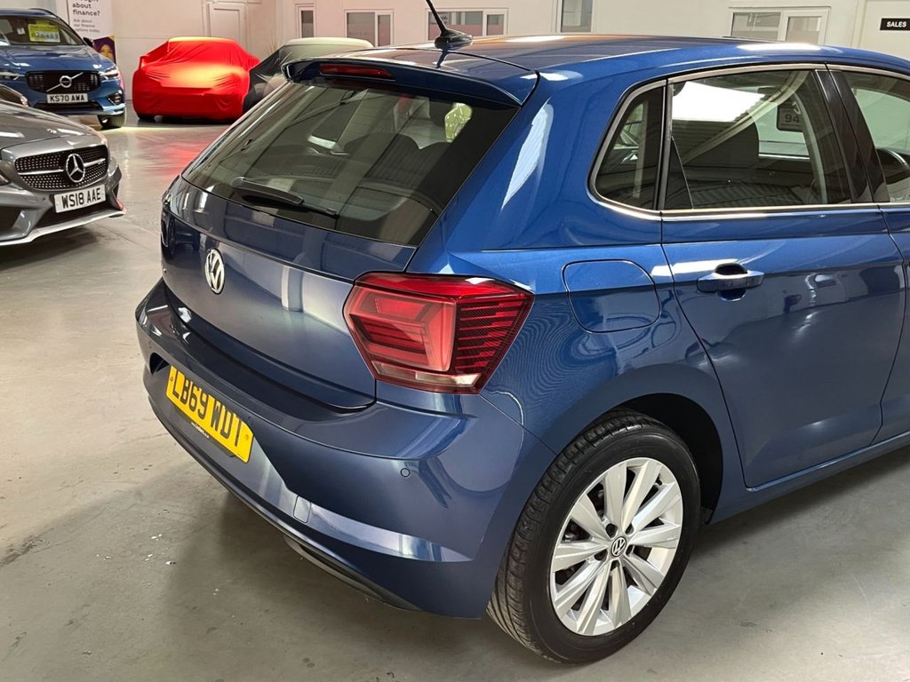 USED 2019 69 VOLKSWAGEN POLO 1.0 TSI GPF SEL Hatchback 5dr Petrol DSG Euro 6 (s/s) (115 ps) 16" ALLOYS+F/R SENSORS+SAT NAV