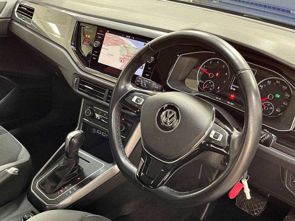USED 2019 69 VOLKSWAGEN POLO 1.0 TSI GPF SEL Hatchback 5dr Petrol DSG Euro 6 (s/s) (115 ps) 16" ALLOYS+F/R SENSORS+SAT NAV